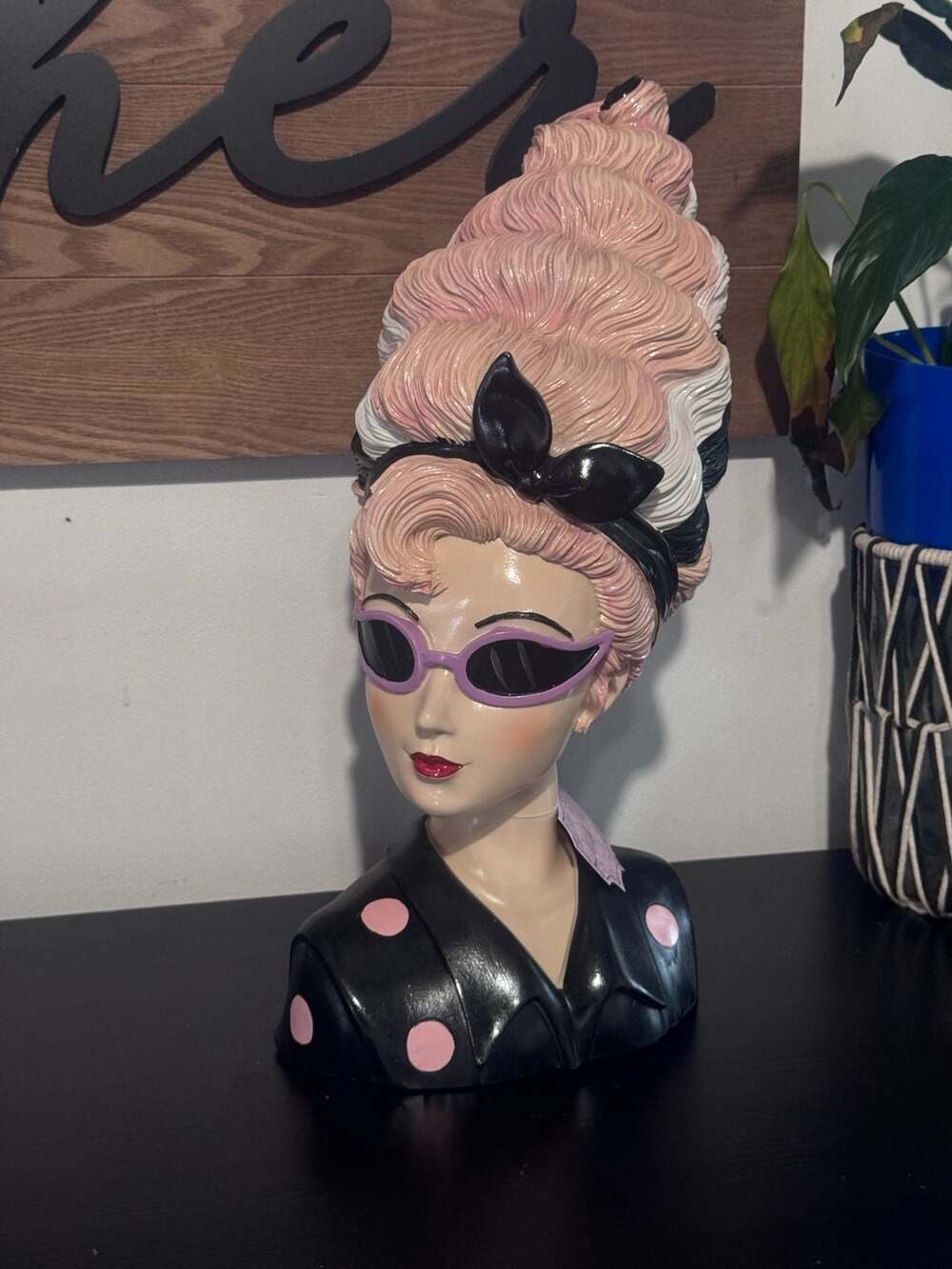 Bella Luxx Bride of Frankenstein Bust Decorative Figurine